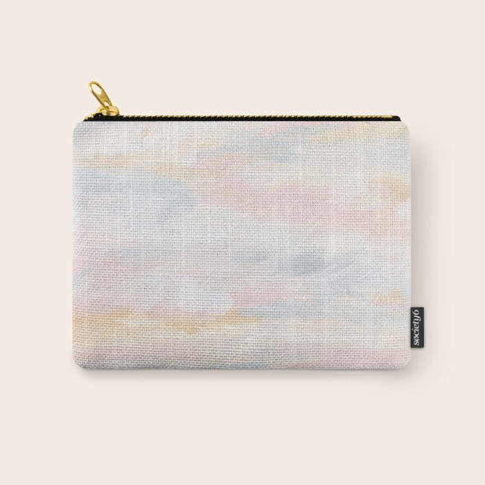 You Are My Sunshine - Gray Pastel Ocean Seascape Carry All Pouch Gallery Image 1