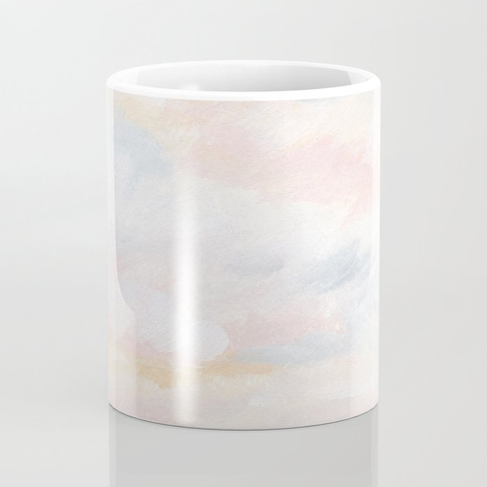 You Are My Sunshine - Gray Pastel Ocean Seascape Coffee Mug Gallery Image 4