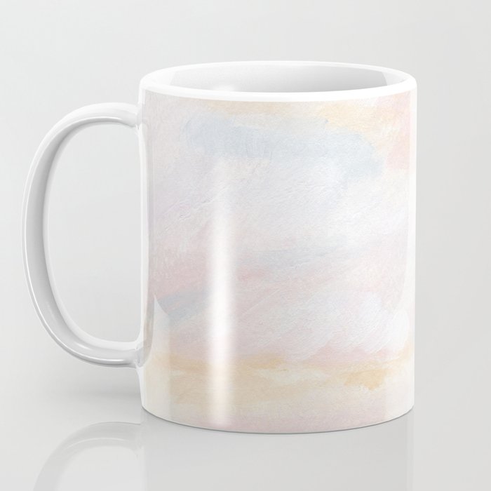 You Are My Sunshine - Gray Pastel Ocean Seascape Coffee Mug Gallery Image 3