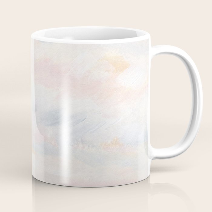 You Are My Sunshine - Gray Pastel Ocean Seascape Coffee Mug Gallery Image 1