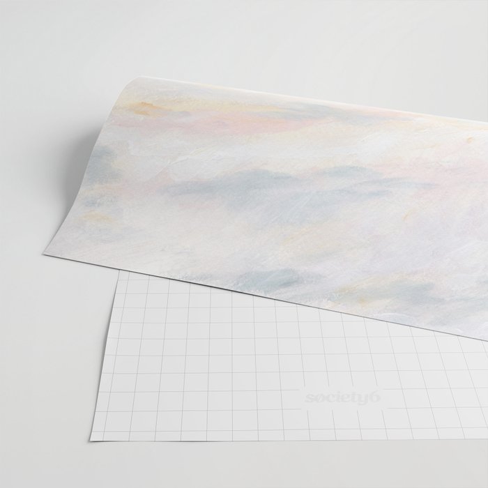 You Are My Sunshine - Gray Pastel Ocean Seascape Wrapping Paper Gallery Image 2