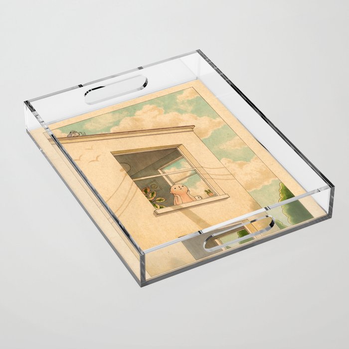 Corner Window Acrylic Tray Gallery Image 1