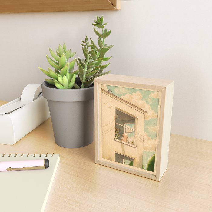 Corner Window Mini Art Print Gallery Image 2