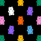 Colorful candy bear pattern art Coffee Mug Gallery Image 2