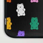 Colorful candy bear pattern art Laptop Sleeve Gallery Image 3