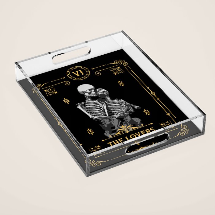 The Lovers VI Tarot Card Acrylic Tray Gallery Image 1