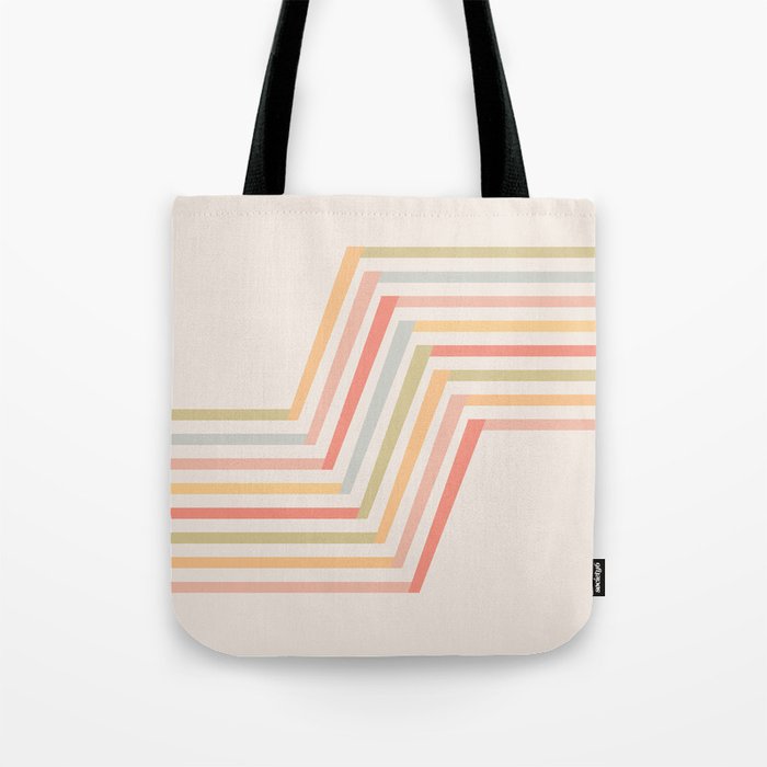 Geometric Terraces #2 Tote Bag Gallery Image 1