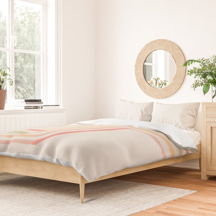 Geometric Terraces #2 Duvet Cover Gallery Image 2