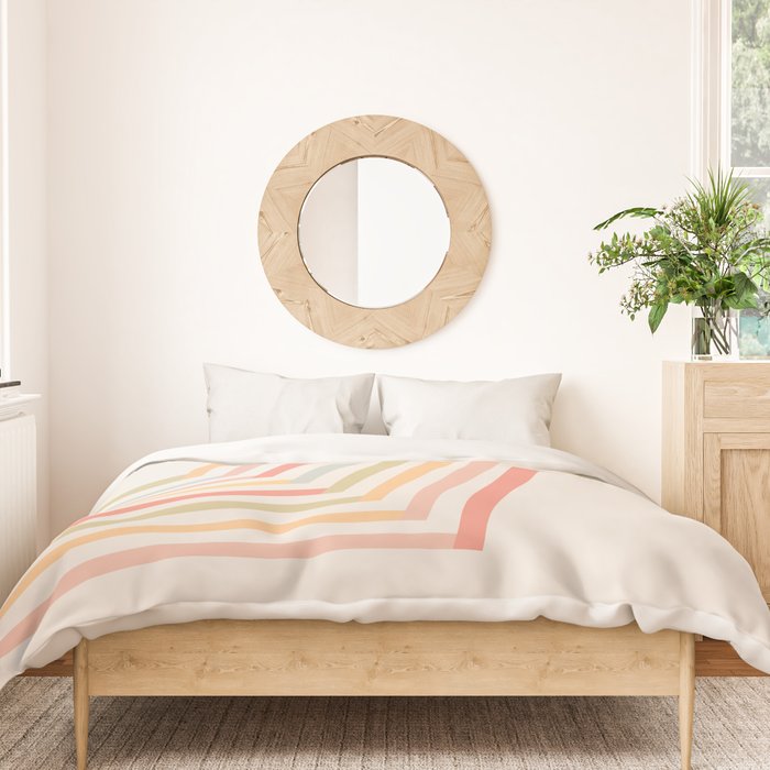 Geometric Terraces #2 Duvet Cover Gallery Image 3