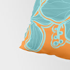 Kailua Hibiscus Hawaiian Engineered Floral Pillow Sham Gallery Image 4