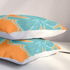 Kailua Hibiscus Hawaiian Engineered Floral Pillow Sham Gallery Image 3