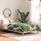 Monstera Leaf III Comforter Gallery Image 2