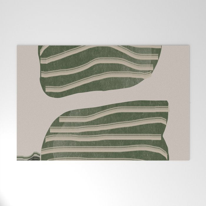 Abstract Tulips Welcome Mat Gallery Image 1