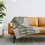Abstract Tulips Throw Blanket Gallery Image 1
