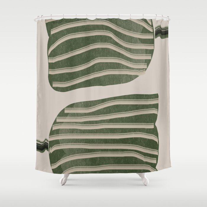 Abstract Tulips Shower Curtain Gallery Image 1