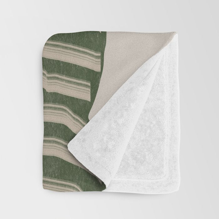 Abstract Tulips Throw Blanket Gallery Image 3