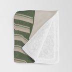 Abstract Tulips Throw Blanket Gallery Image 3