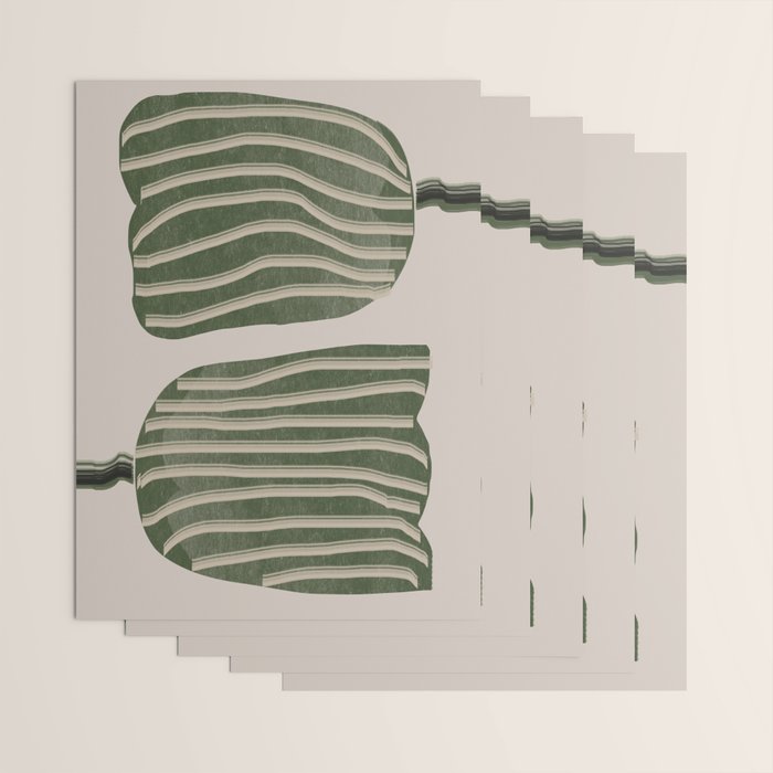 Abstract Tulips Wrapping Paper Gallery Image 3