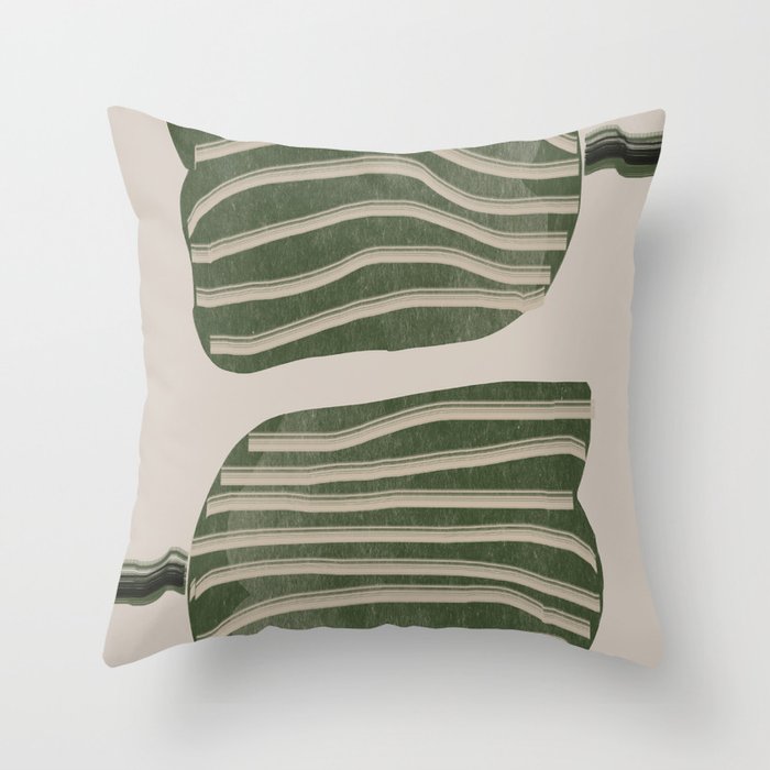 Abstract Tulips Throw Pillow Gallery Image 6