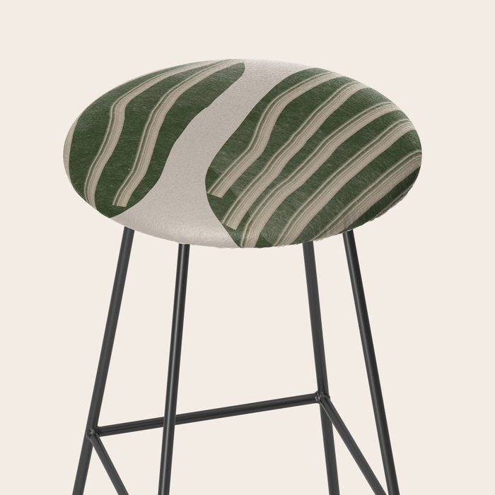 Abstract Tulips Stool Gallery Image 2