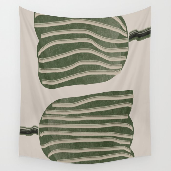 Abstract Tulips Wall Tapestry Gallery Image 1