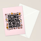 Being Normal is Overrated Stationery Card Gallery Image 2