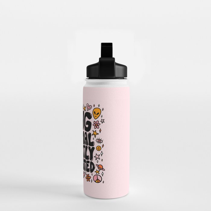 Being Normal is Overrated Water Bottle Gallery Image 2