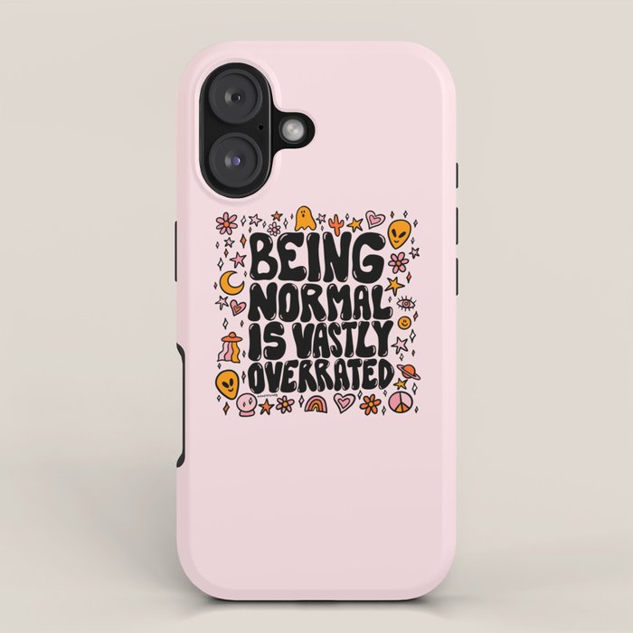 Being Normal is Overrated iPhone Case Gallery Image 1