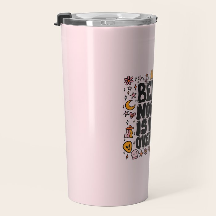 Being Normal is Overrated Travel Mug Gallery Image 3