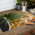 Abstract Tropical Art 21 Outdoor Rug Gallery Image 2