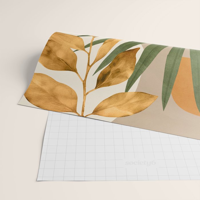 Abstract Tropical Art 21 Wrapping Paper Gallery Image 2
