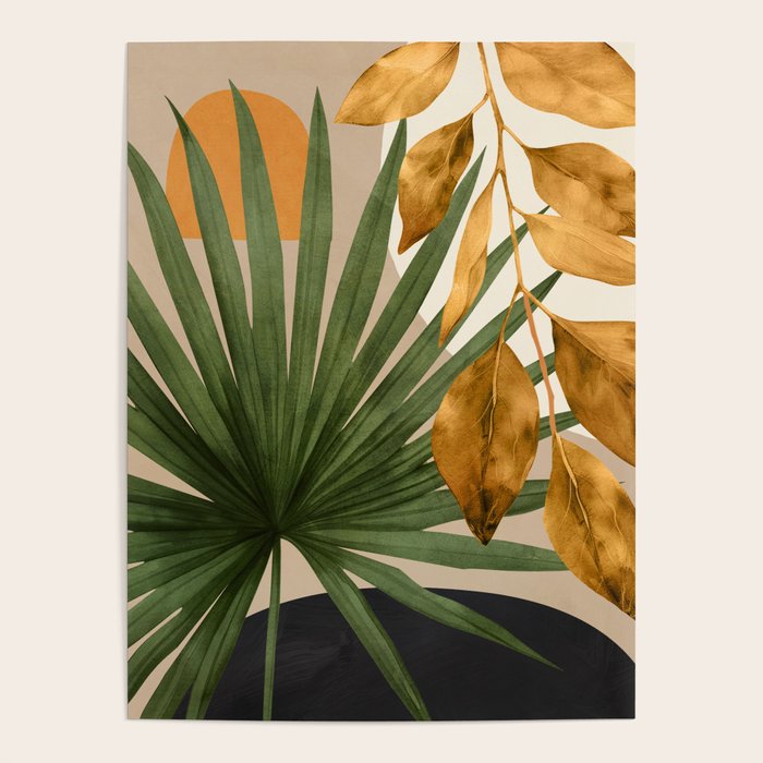 Abstract Tropical Art 21 Poster Gallery Image 1