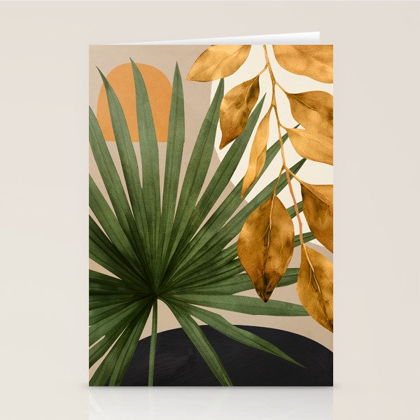 Abstract Tropical Art 21 Stationery Card Gallery Image 2