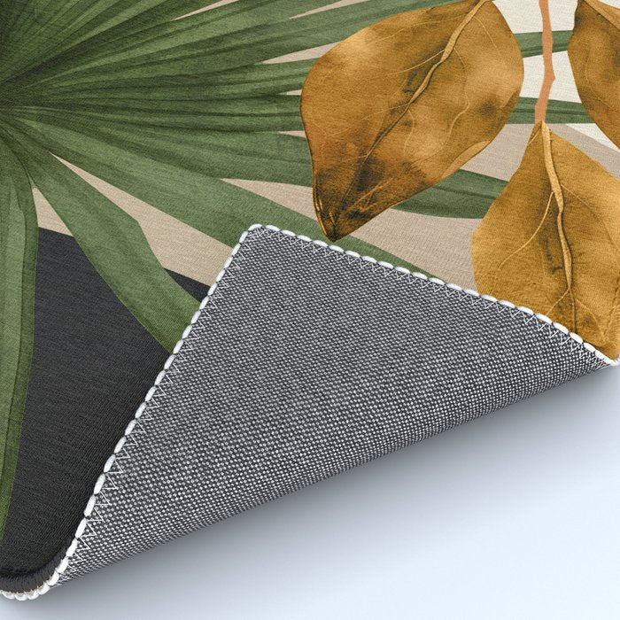 Abstract Tropical Art 21 Rug Gallery Image 4