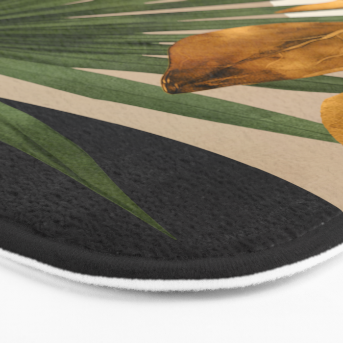 Abstract Tropical Art 21 Bath Mat Gallery Image 3