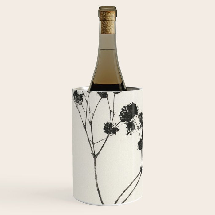 Gypsophila in a Red Vase Wine Chiller Gallery Image 2