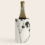 Gypsophila in a Red Vase Wine Chiller Gallery Image 2
