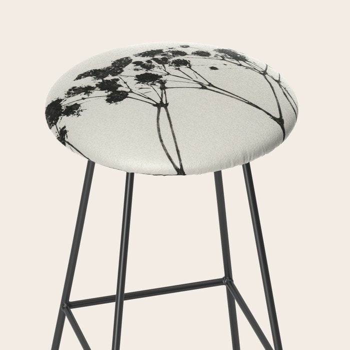 Gypsophila in a Red Vase Stool Gallery Image 2