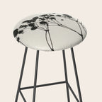 Gypsophila in a Red Vase Stool Gallery Image 2