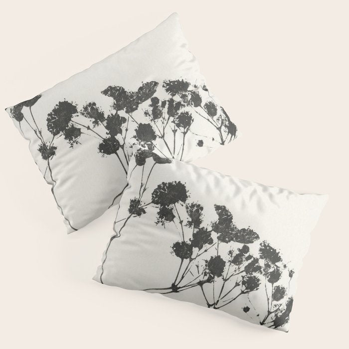 Gypsophila in a Red Vase Pillow Sham Gallery Image 3