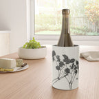 Gypsophila in a Red Vase Wine Chiller Gallery Image 4