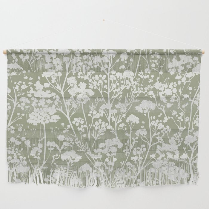 Sage Bloom in Floral Wall Hanging Gallery Image 1