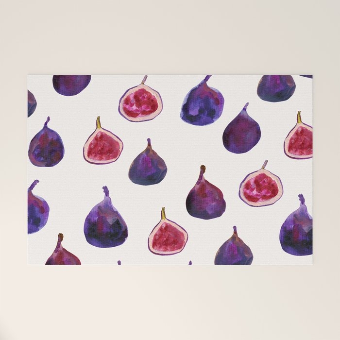 Figs Pattern Welcome Mat Gallery Image 1