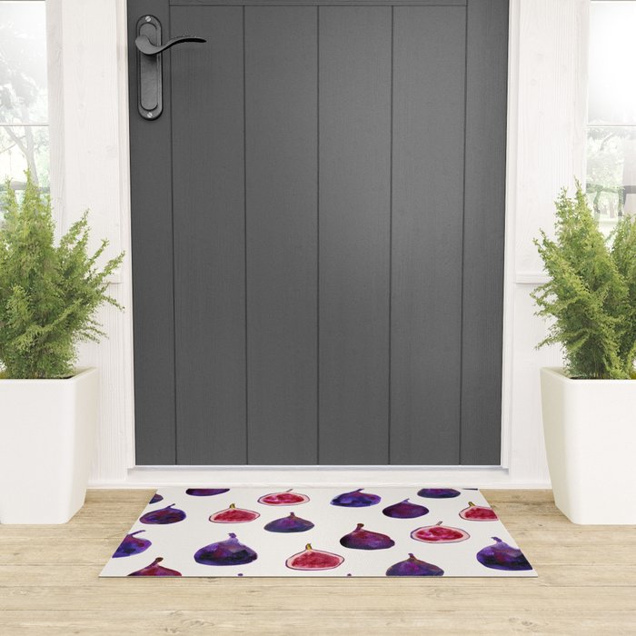 Figs Pattern Welcome Mat Gallery Image 3