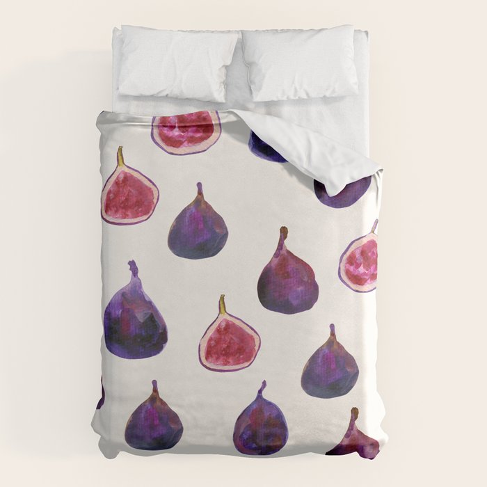 Figs Pattern Duvet Cover Gallery Image 1