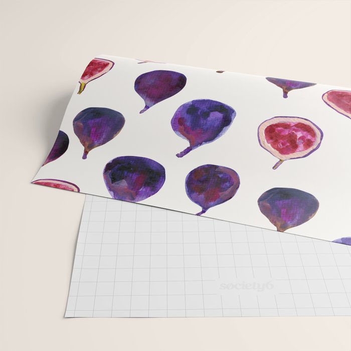 Figs Pattern Wrapping Paper Gallery Image 2