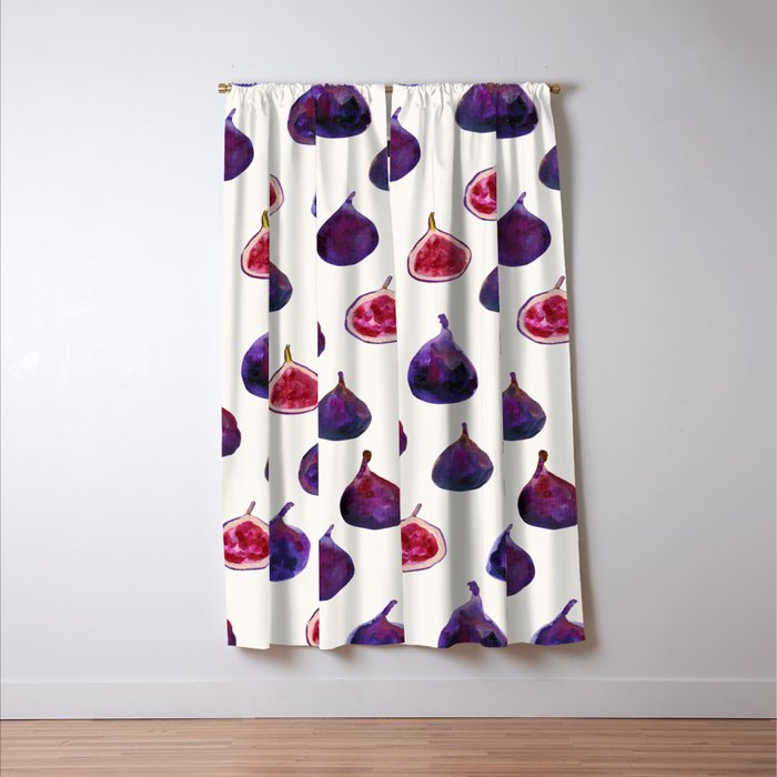 Figs Pattern Window Curtain Gallery Image 3