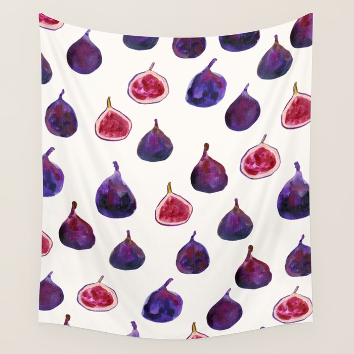 Figs Pattern Wall Tapestry Gallery Image 1