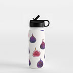 Figs Pattern Water Bottle Gallery Image 1