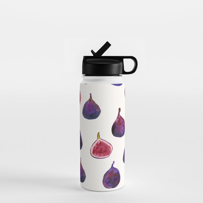 Figs Pattern Water Bottle Gallery Image 1